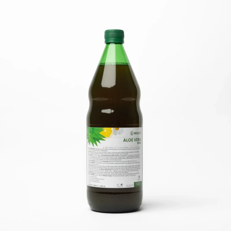 Aloe Vera Plus, aaloe vera-juoma – valmistajan tuotekuva