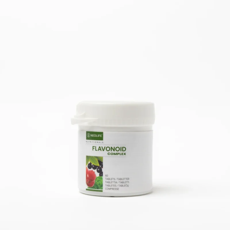 Flavonoid Complex, flavonoidiravintolisä – valmistajan tuotekuva