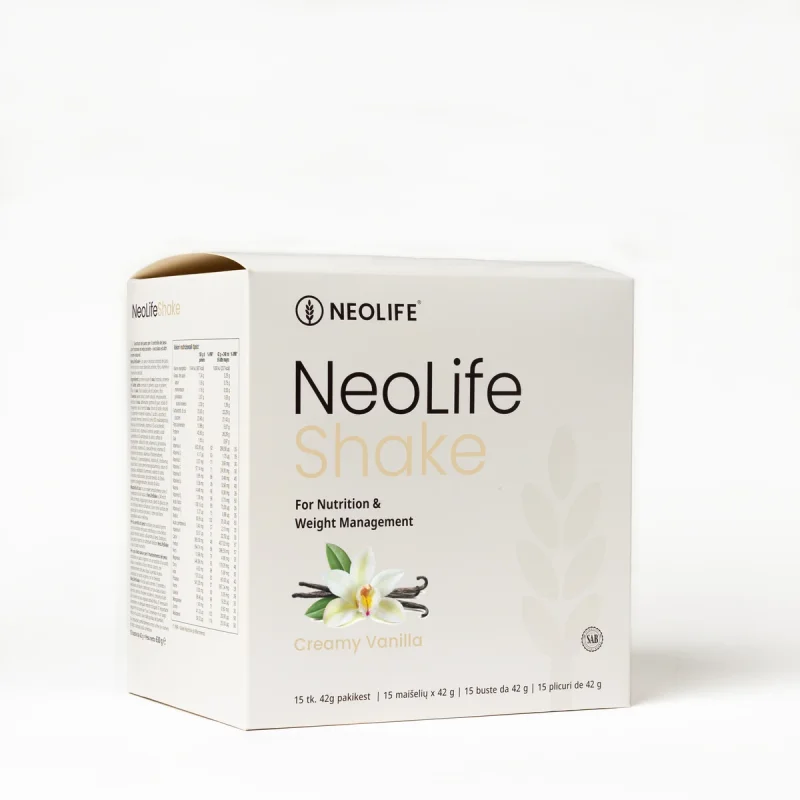 NeoLifeShake Creamy Vanilla – valmistajan tuotekuva